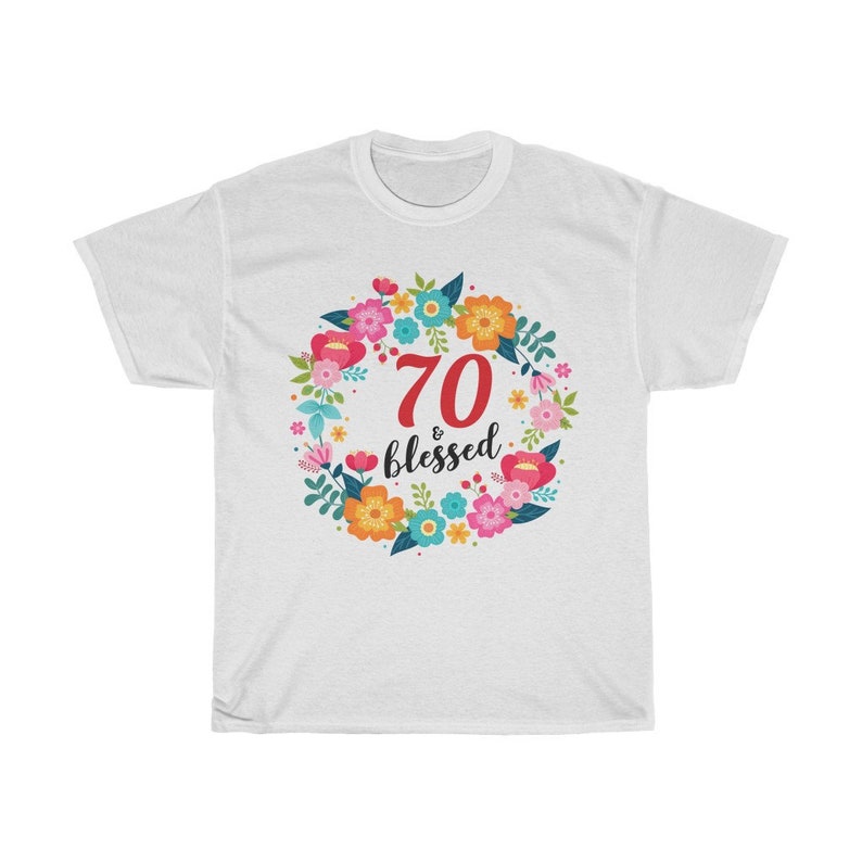 70th Birthday Shirt 70th Birthday Gift Ideas for Woman - Etsy