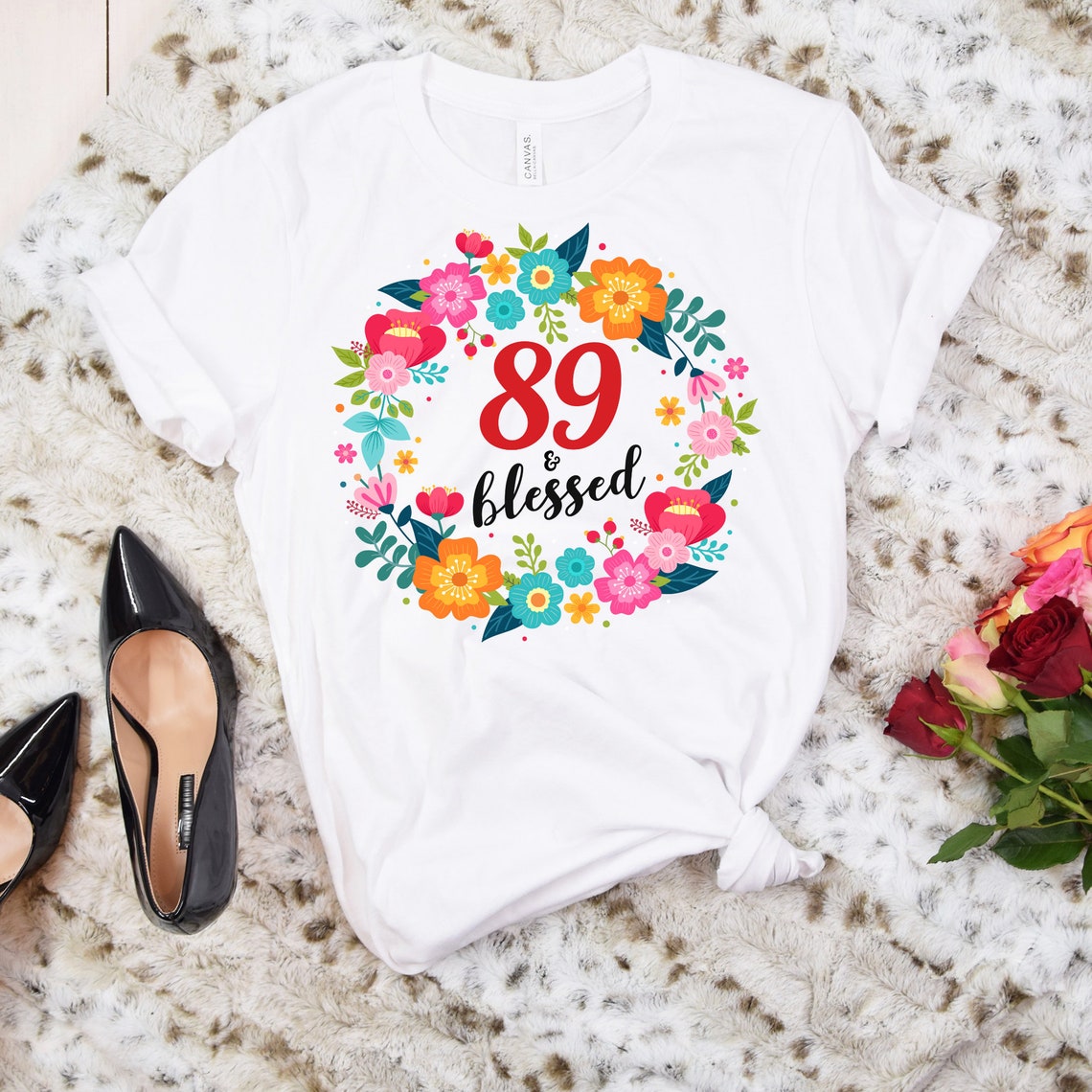 89th Birthday Shirt 89th Birthday Gift Ideas for Woman - Etsy