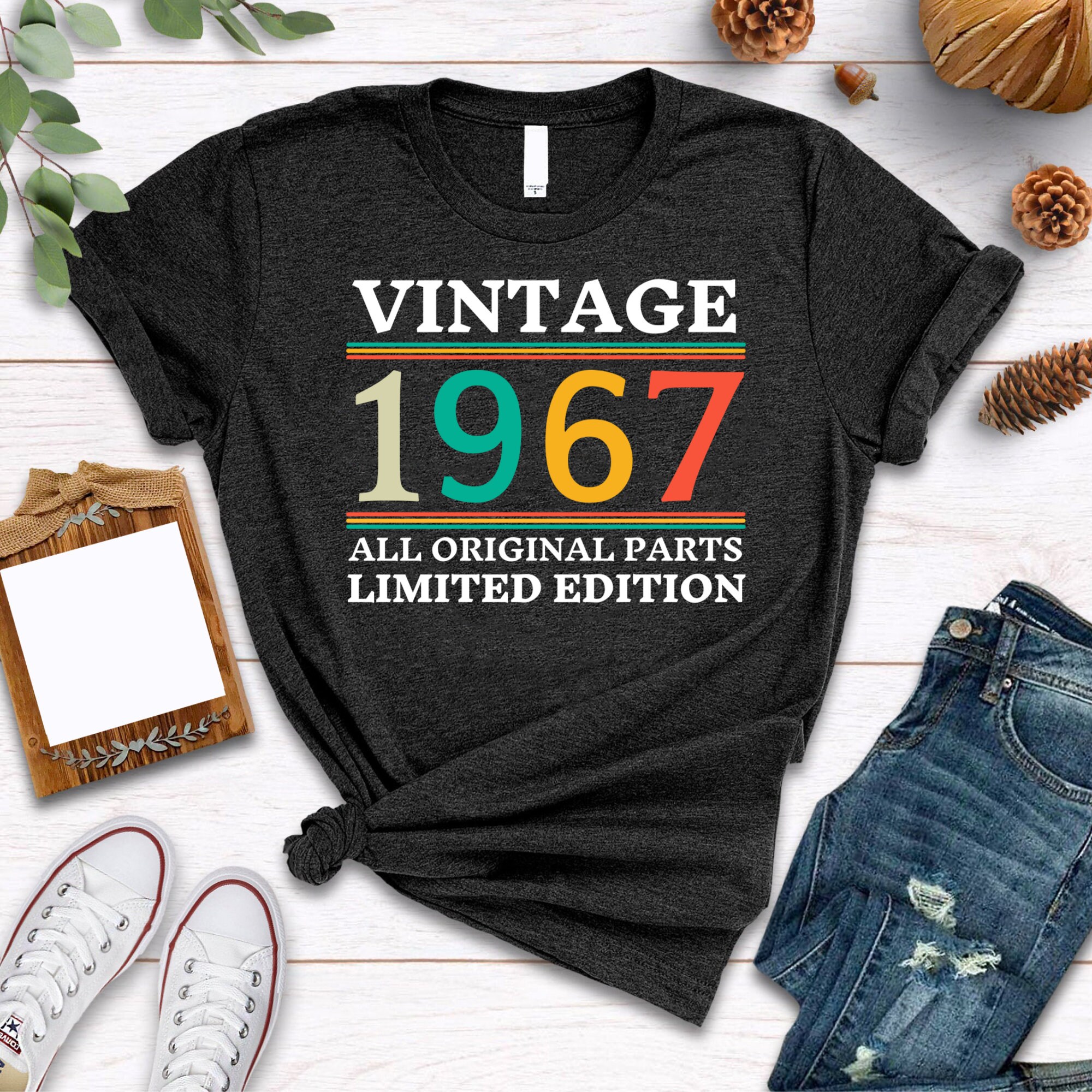 54th Birthday Shirt Vintage 1967 Tee 1967 Birthday Tshirt - Etsy Australia