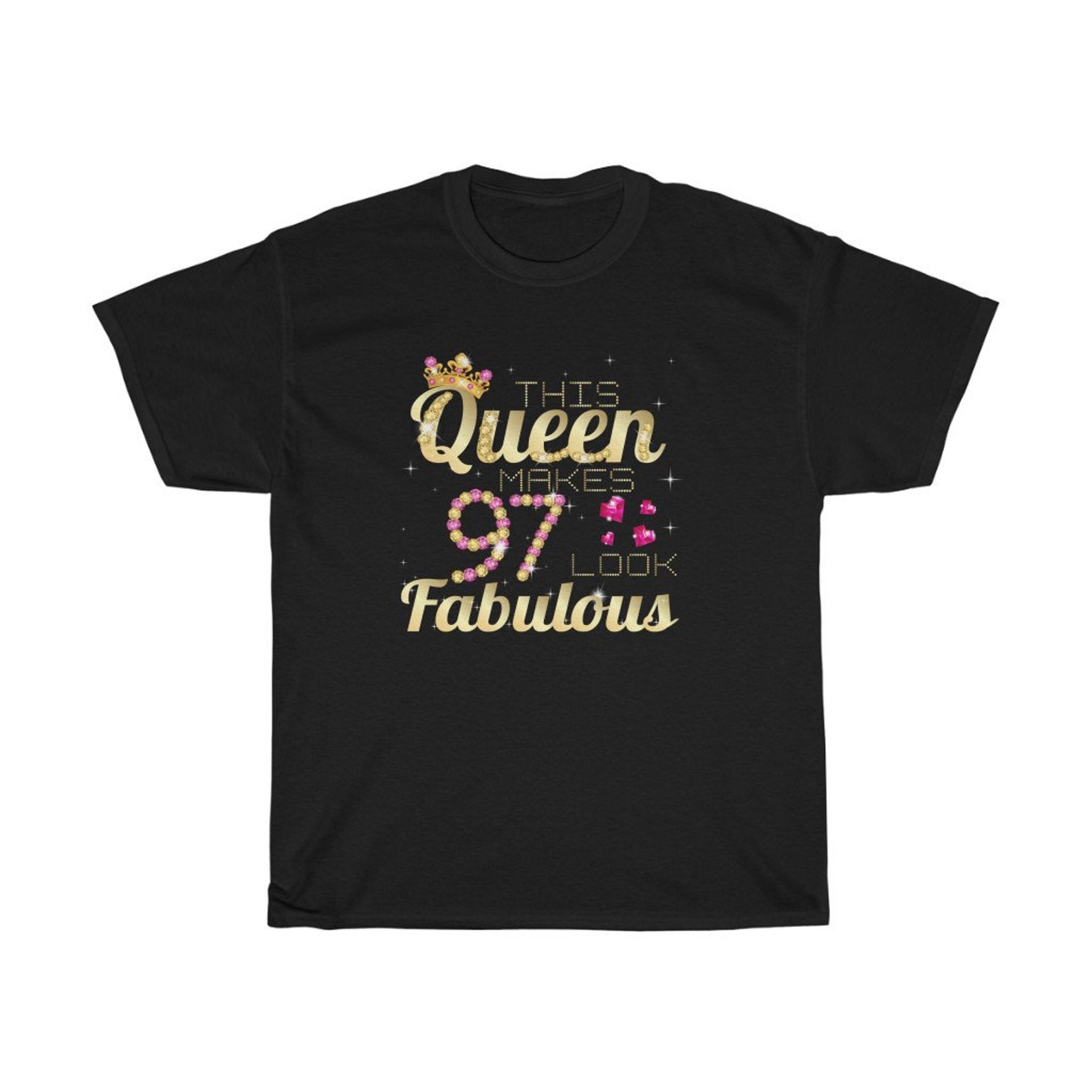 97th Birthday Shirt 97th Birthday Party Customised Birthday Etsy