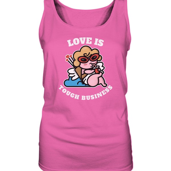 Shirt "Love is" - Ladies Tank-Top