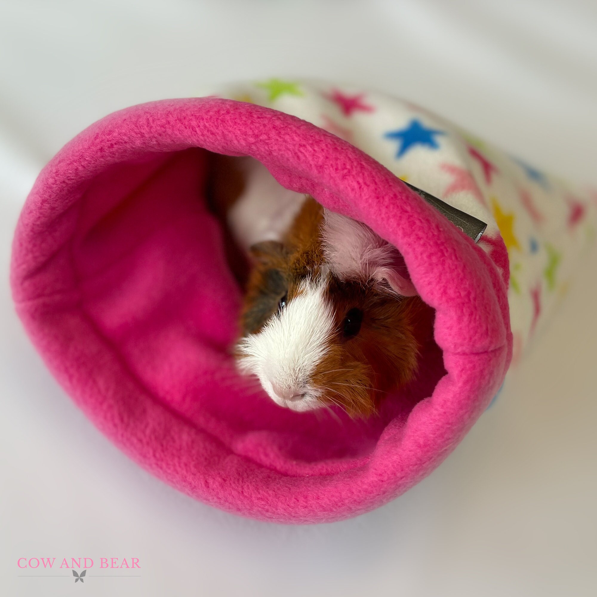 StayOpen Snuggle Pouch / Sack / Bed for Guinea Pig & Small Etsy
