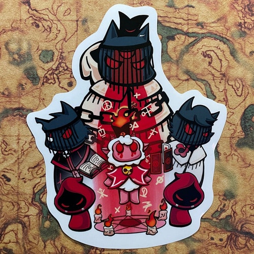 Cult of the Lamb Vinyl CAR DECAL Set Etsy Australia