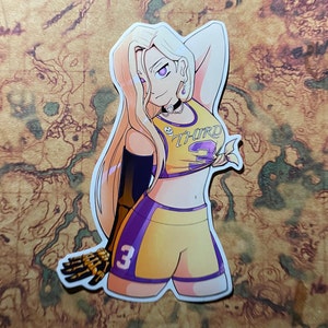 The Locked Tomb Sticker | Ianthe Jersey (Gideon the Ninth) | Glossy Vinyl Sticker Waterproof