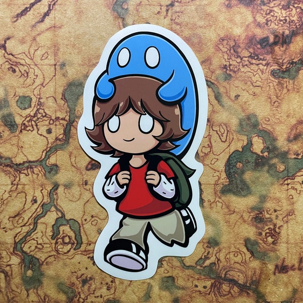 Foster’s Home For Imaginary Friends Sticker | Mac and Bloo | Glossy Vinyl Sticker Waterproof