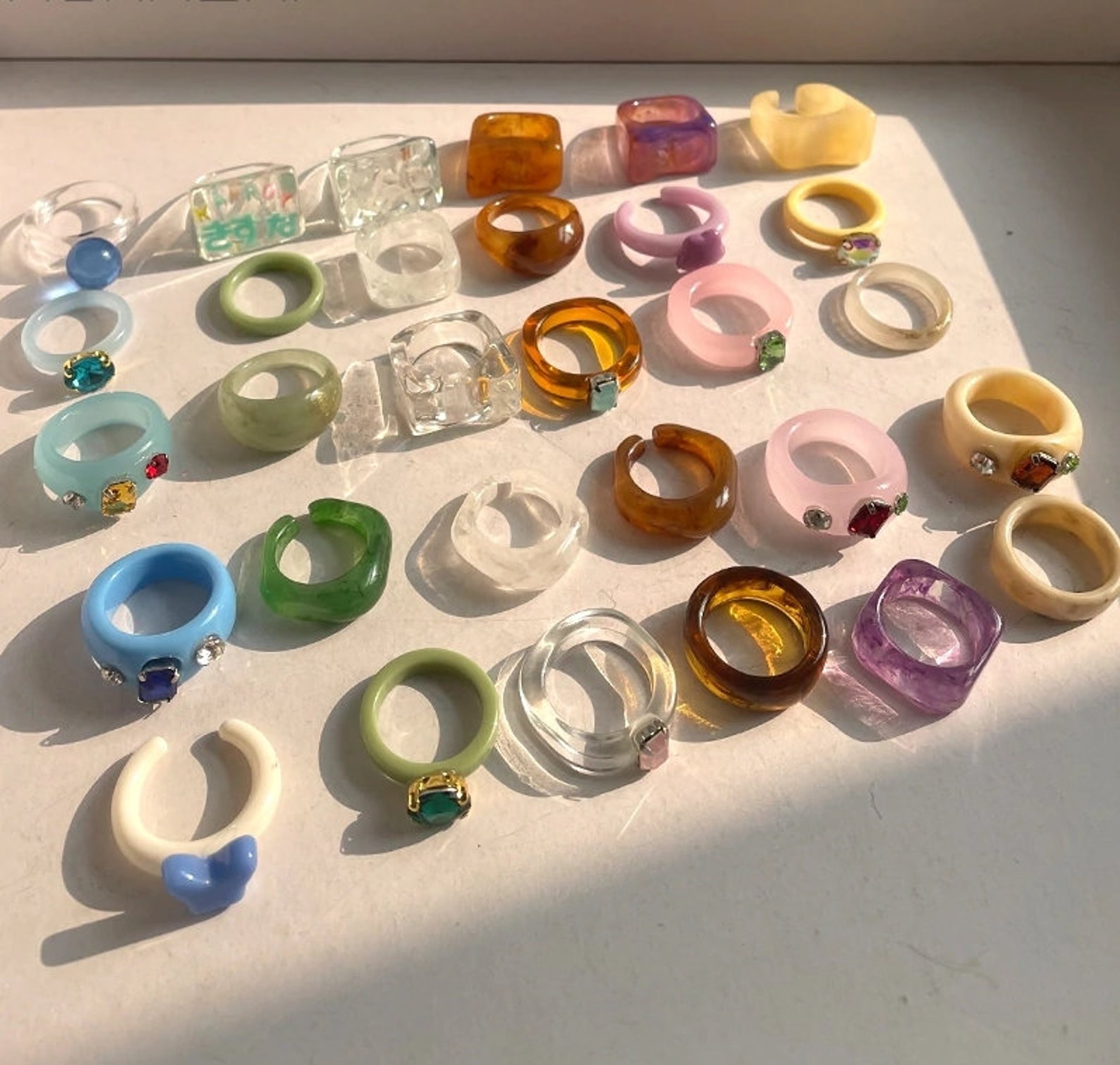 12 Colorful and Chunky Rings To Brighten Up Your Jewelry Collection