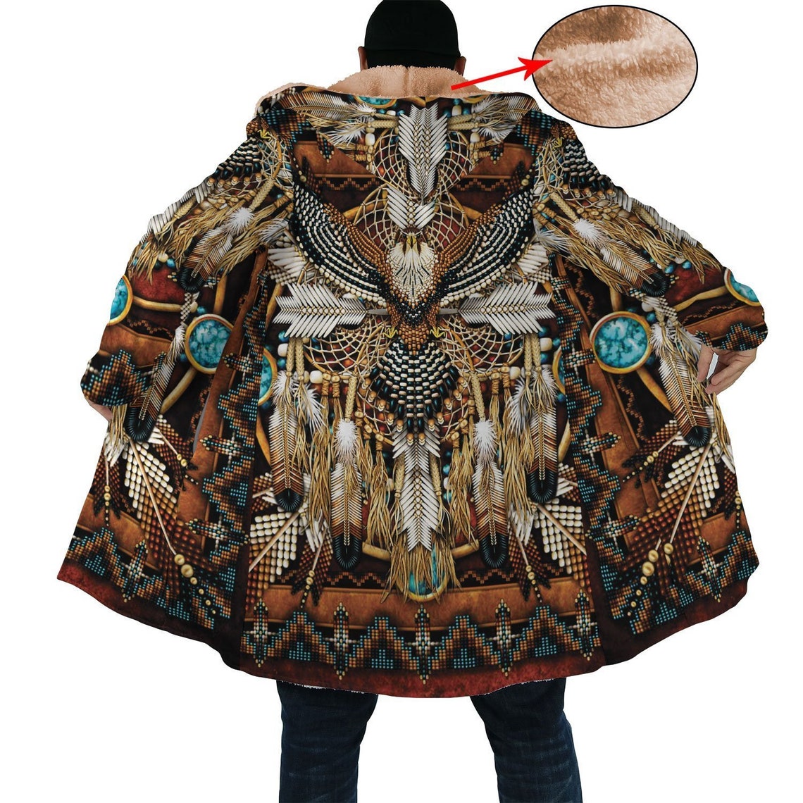 Amazing Feather Native Dream Cloak Etsy