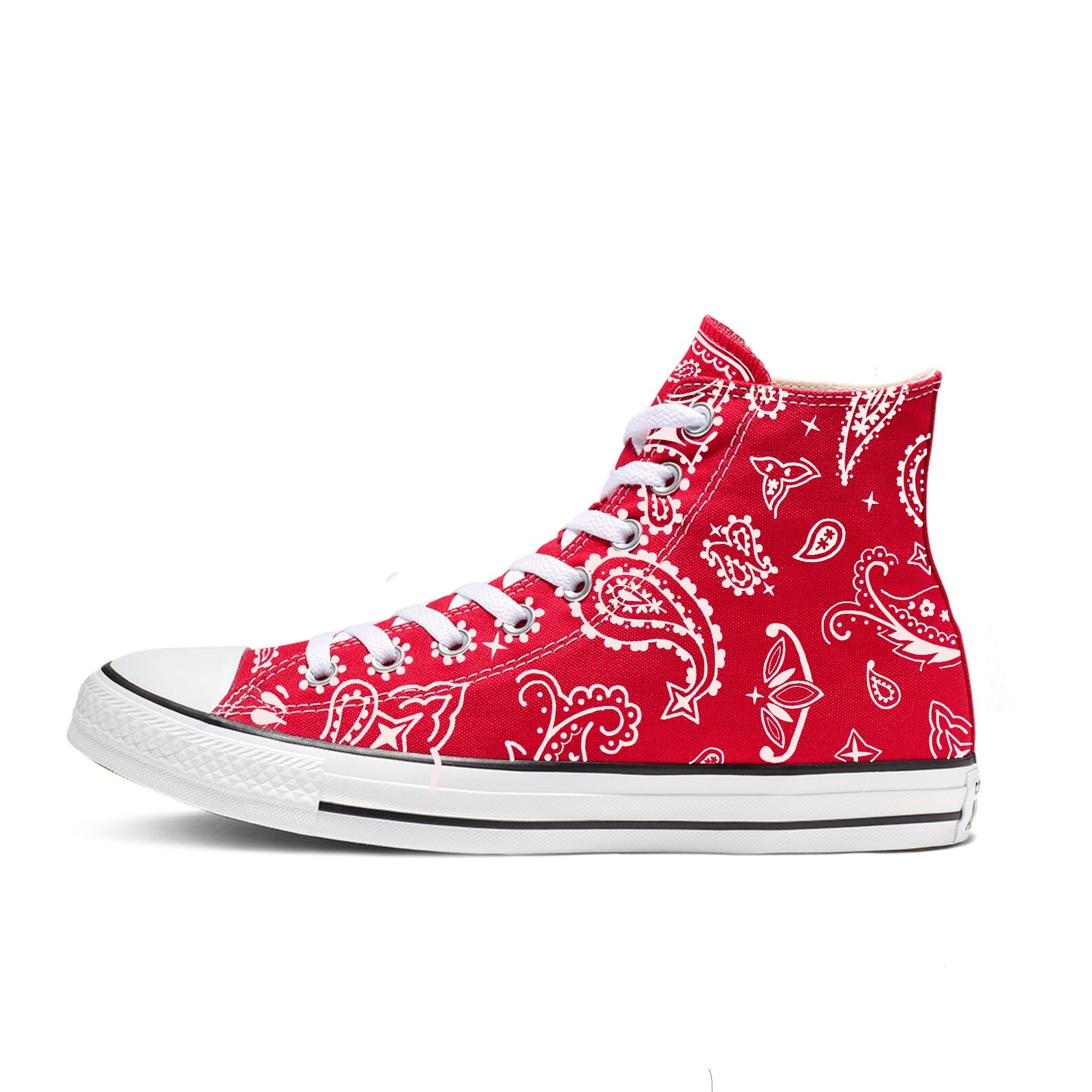 Custom Converse Chuck Taylor Bandana Etsy
