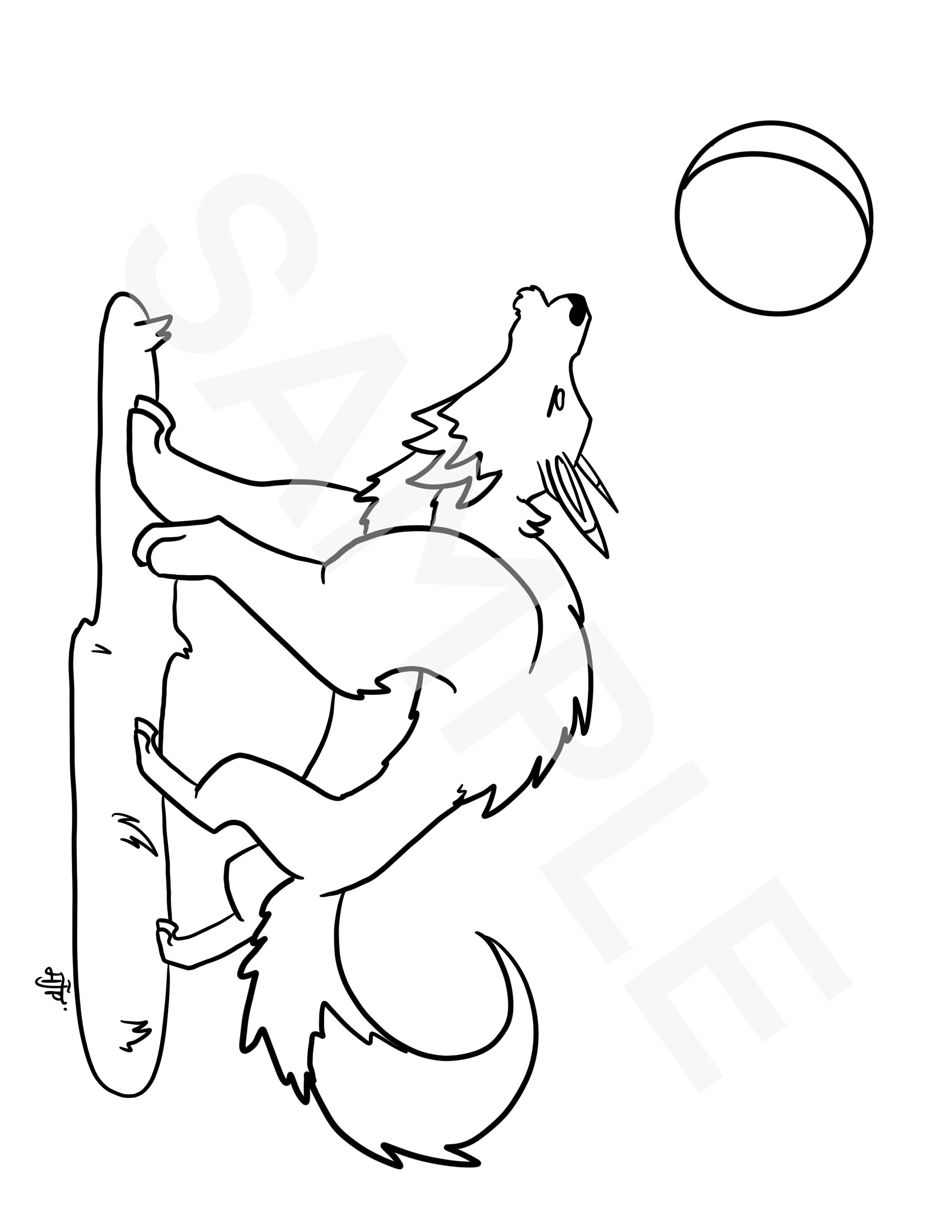 5 Halloween Coloring Sheet Prints - Etsy