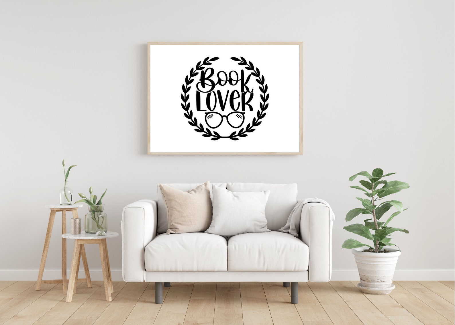 Book Lover Wall Art Bookish Home Decor Gift for Book | Etsy