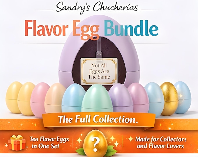 Mini Seasoning Keychain  Egg Hunt Bundle | Mystery Mini Seasoning Set | Travel Spice Keychain | Fun Foodie Gift Box