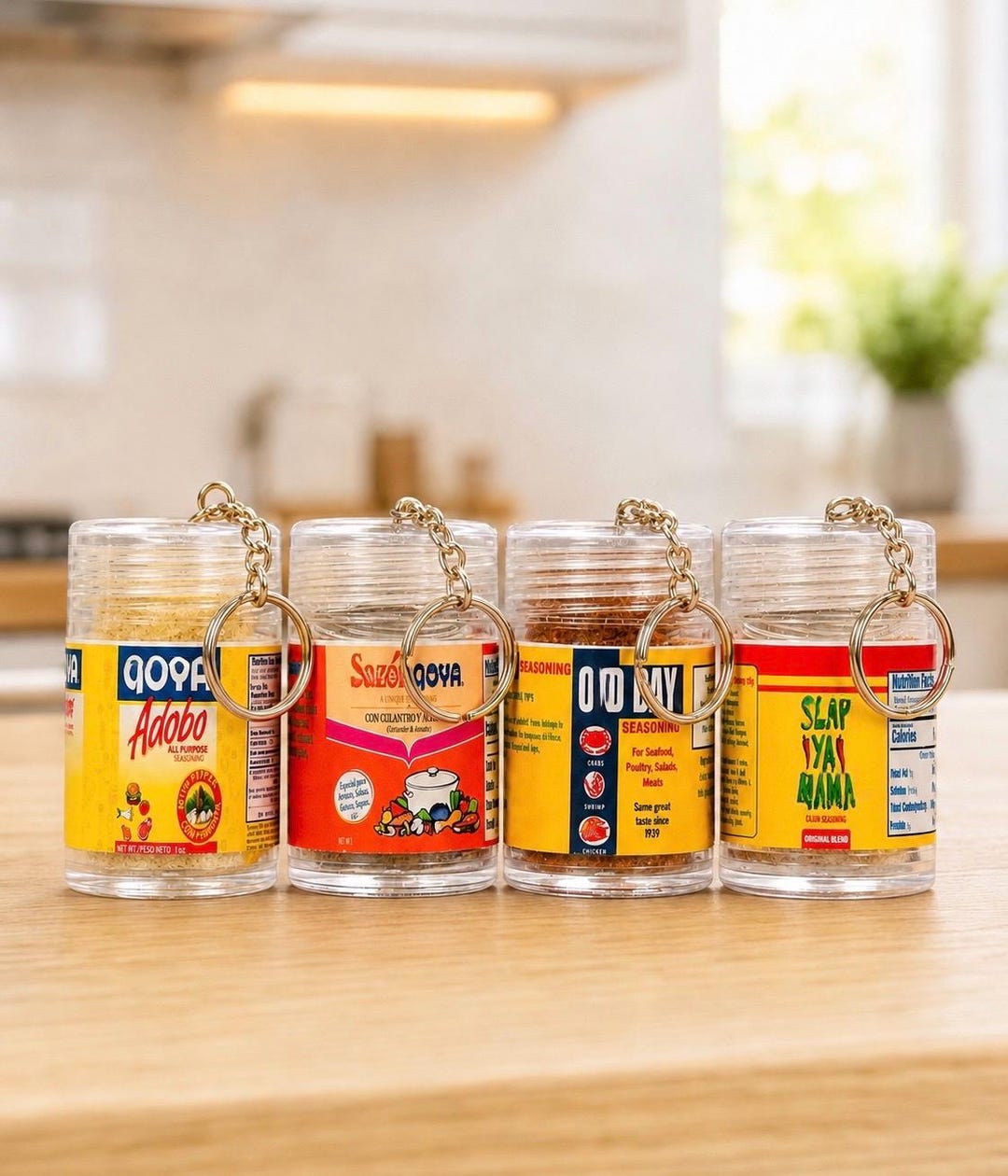 Mini Seasoning Keychain / Travel on the Go / Food Lovers Delight - Etsy