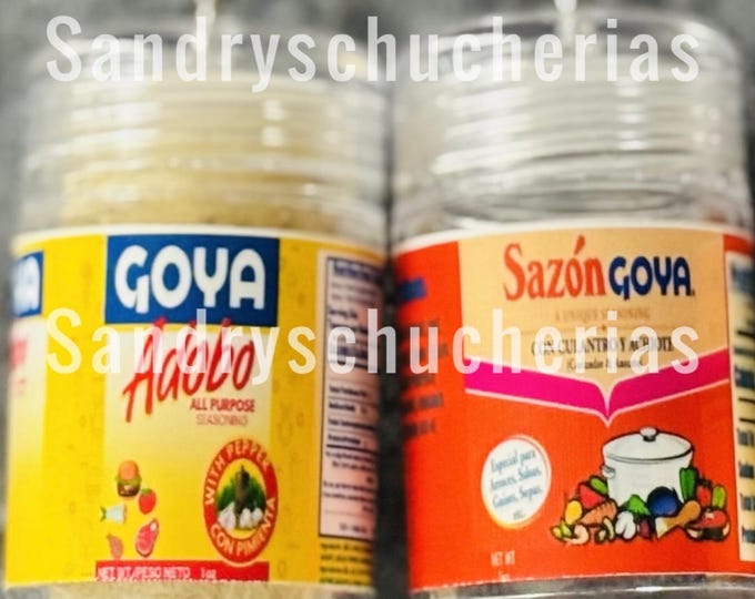 Featured listing image: Mini Seasoning Keychains On The Go/Foodies/Food/Chef/Halloween/Stocking stuffer/Thanksgiving/Christmas/Super bowl/Puerto Rican/Spice/Herbs