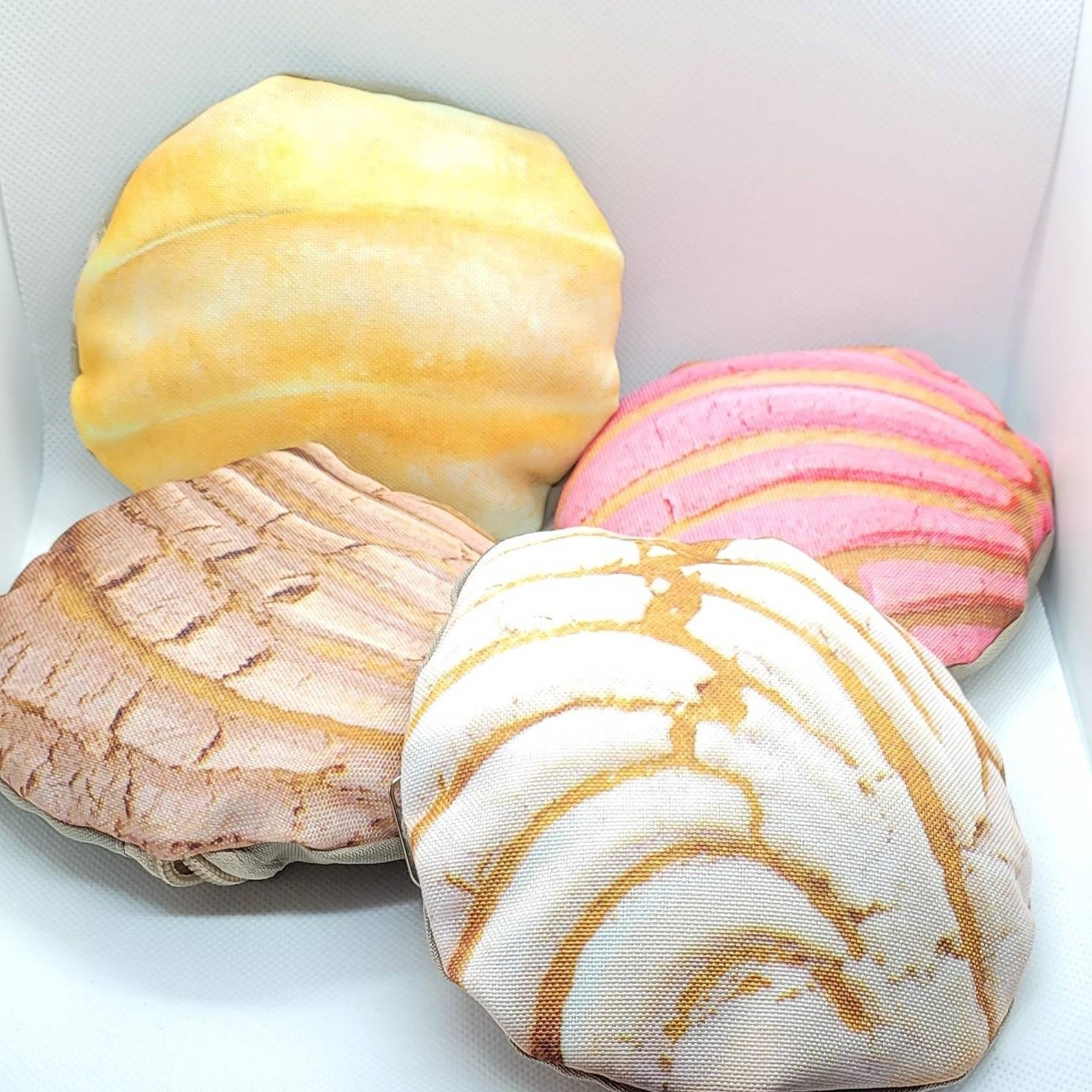 This is a traditional Mexican bread Conchitas available in 3 Etsy