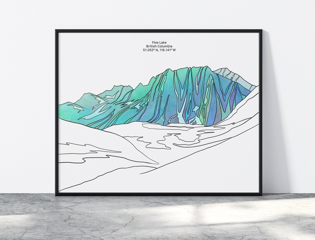 Floe Lake, Rockwall, Kootenay National Park, Canadian Rocky