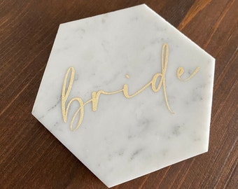 Custom Place Card Wedding Place Card Coaster Calligraphic Coasters Handmade Wooden Coasters Coaster Set Laser Cut Custom Coasters