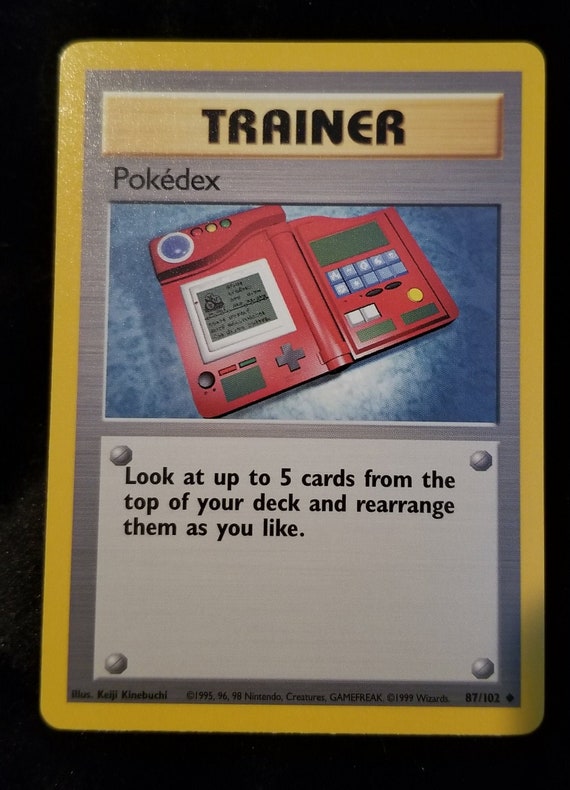 1999 Trainer Pokedex 87/102 1999 Trainer Pokedex 87/102
