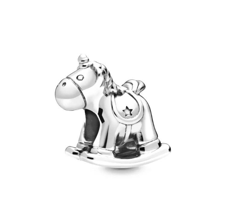 Pandora Rocking Horse Charm Etsy