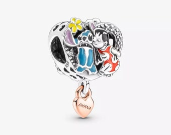 Pandora Lilo Stitch - Etsy UK