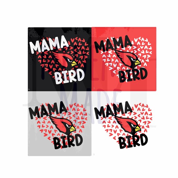 Meridian School District - Stillman Valley Cardinals Spirit Wear - Mama Bird Option #3