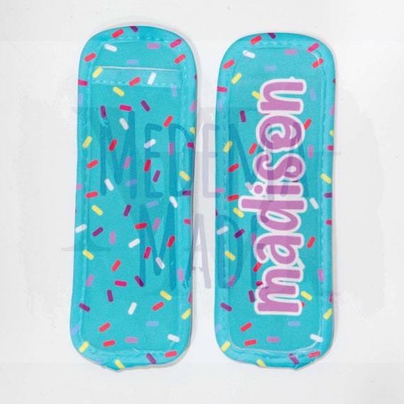 Sprinkles Popsicle Holder | Personalized Popsicle Holder | Popsicle Sleeve | Pool Party | Ice Cream Sprinkles Party Favor | Stocking Stuffer
