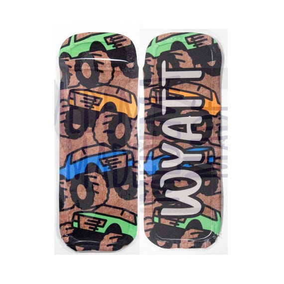 Monster Truck Ice Pop Holder| Ice Pop Sleeve | Personalized Ice Pop Holder | Freeze Pop Holder | Party Favor | Christmas Stocking Stuffer