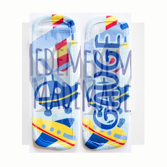 Planes & Helicopter Popsicle Holder | Personalized Popsicle Holder | Ice Pop Party Favor | Popsicle Sleeve | Custom Kid Stocking Stuffer
