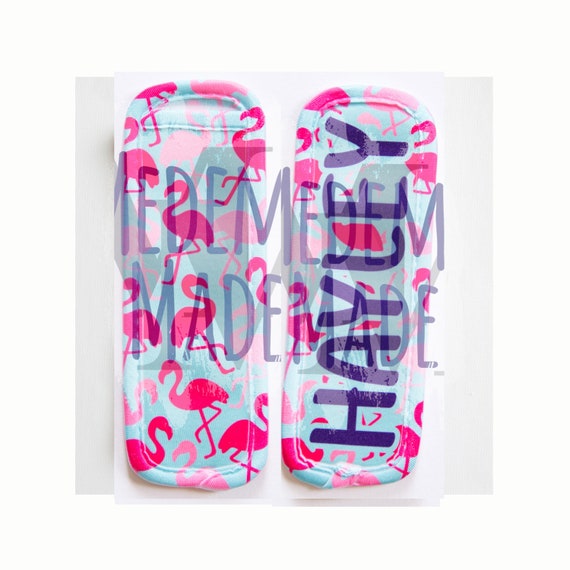 Flamingo Popsicle Holder | Personalized Popsicle Holder | Flamingo Pool Party Favor | Popsicle Sleeve | Custom Kid Stocking Stuffer