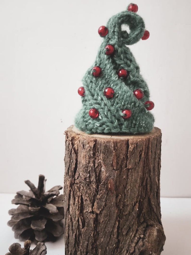 Knit Christmas Tree KNITTING PATTERN / Cristmas Knitting Pattern ...