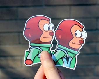 Puppet Monkey Meme Sticker Funny Sticker Decorative 