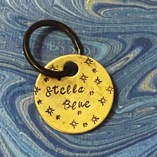 Stella Blue keychain