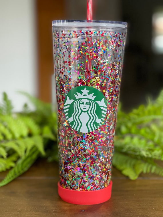 Rose Gold Snowglobe Glitter Tumbler – Imperfectly Perfect Crafts