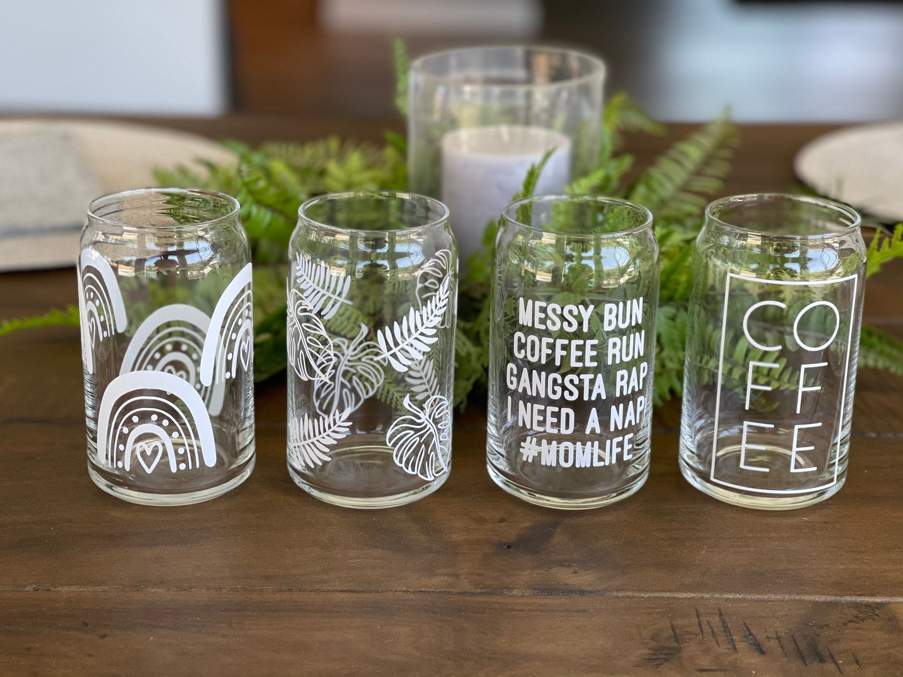 16 Ounce Beer Can Glass Etsy Nederland