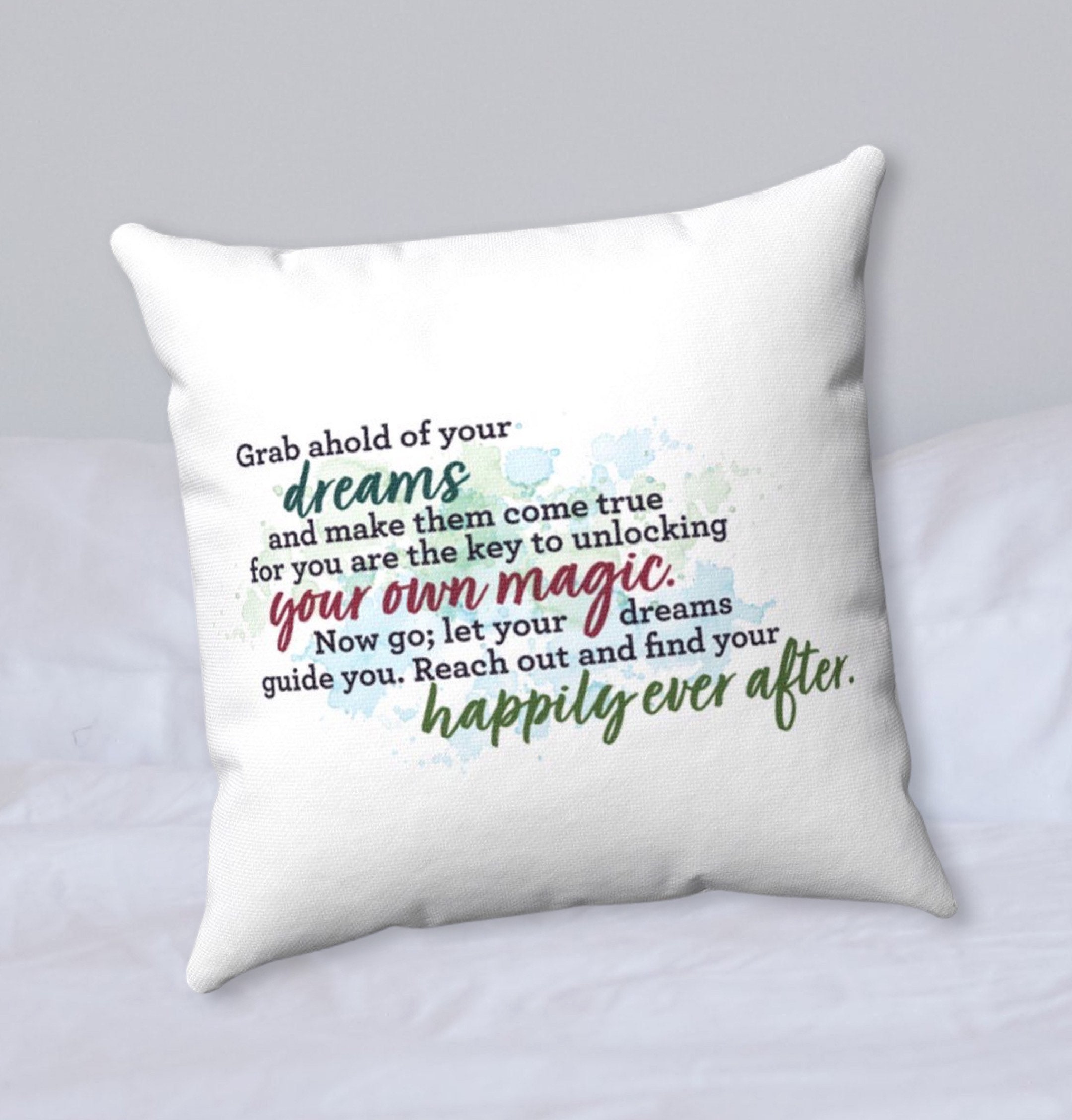 Disney World Happily Ever After Lyrics Spun Polyester Square Etsy Disney World Happily Ever After Lyrics Spun Polyester Square Etsy