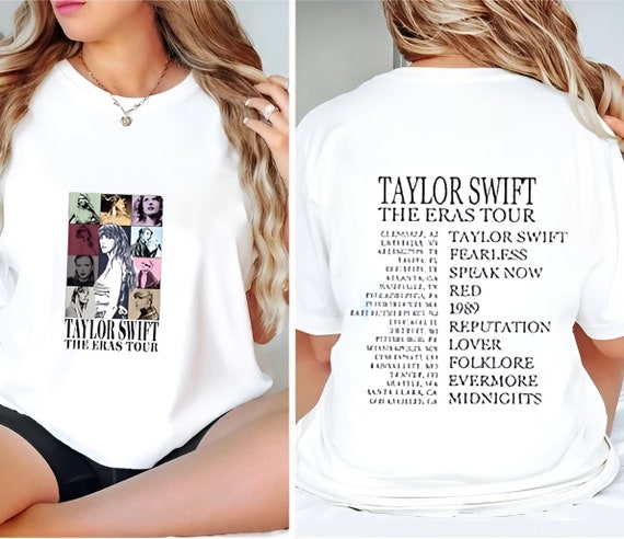 Album Taylor Swift T-shirt, Taylor Swiftie Merch - Print your thoughts.  Tell your stories.