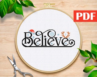 Believe - pattern only