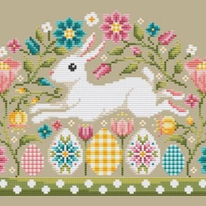 Easter Bunny - A Cross Stitch Design by Shannon Christine (pattern only)