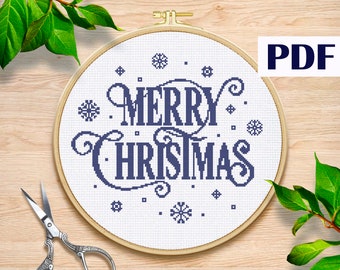Merry Christmas - pattern only