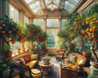 The Orangery (cross stitch pattern only)