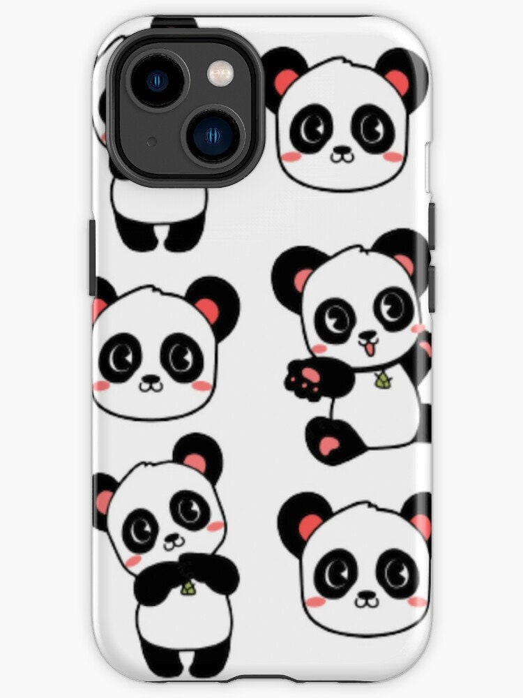 Panda Easy Phone Case Printed and Designed for Mobile Cover Compatible With  iPhone Samsung Shockproof Protective 