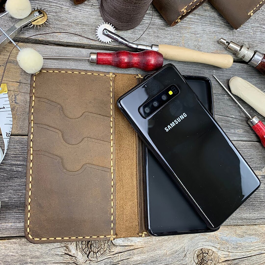 Samsung Galaxy S21 Wallet Casegalaxy S21 Ultra 5G Leather Etsy