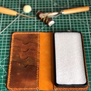 Lone Deer Leather IPhone Xs PERSONALIZED Handmade Genuine Leather Cover Case