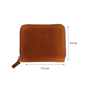 Lone Deer Leather Women's Handmade Genuine Leather Wallet zdjęcie 6