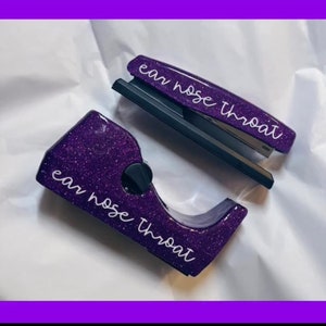 Custom Made To Order Epoxy Glitter Tape Dispenser | Epoxy Stapler