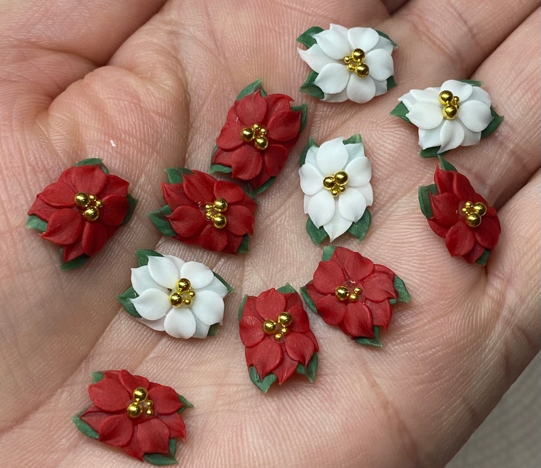 3D Flowers for Nails Etsy