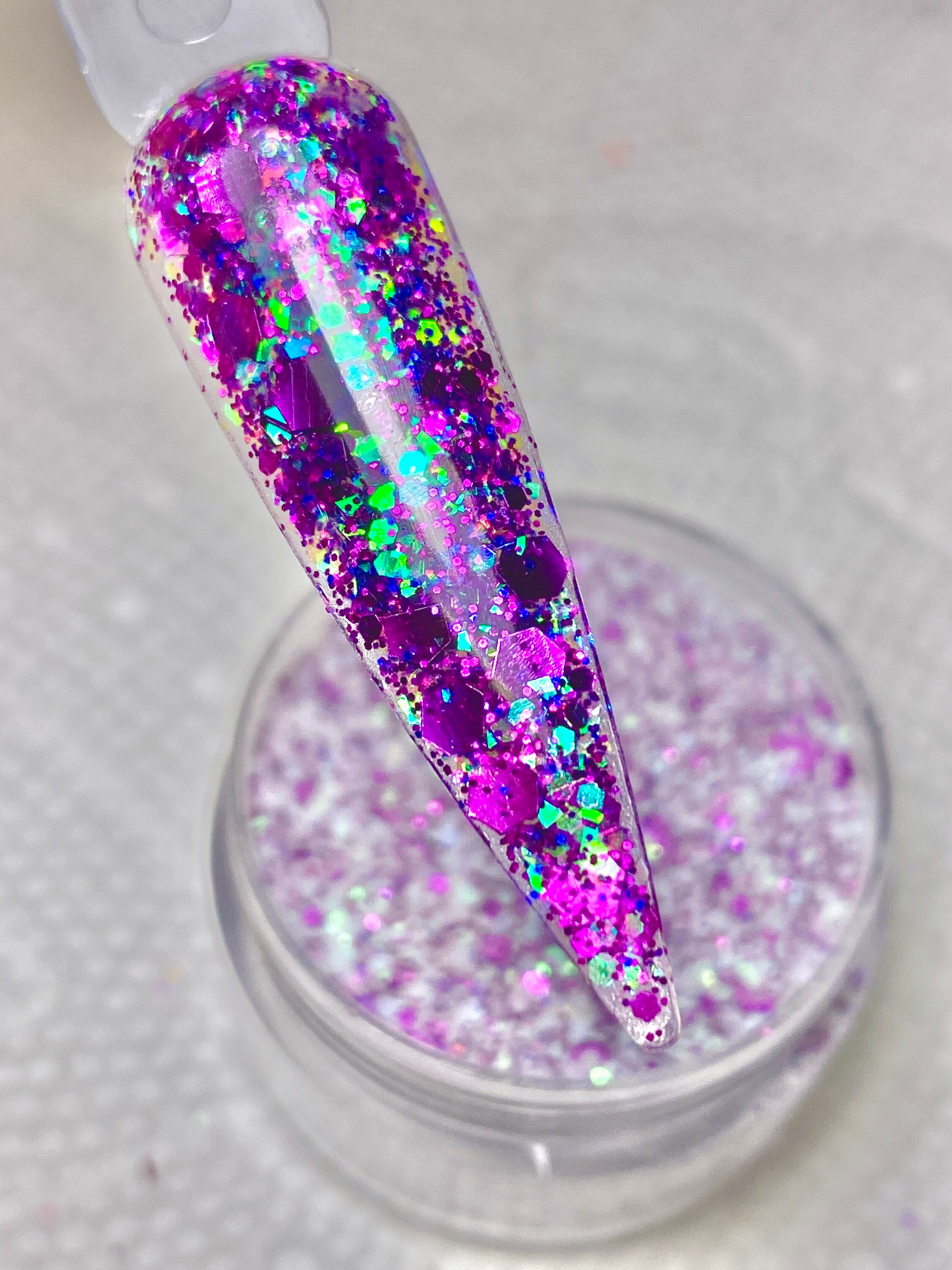 Chunky Glitter Acrylic Powder