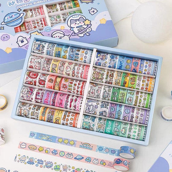Huge 100pcs Kawaii Washi Tape Set Cute Washi Tape Bundle Etsy