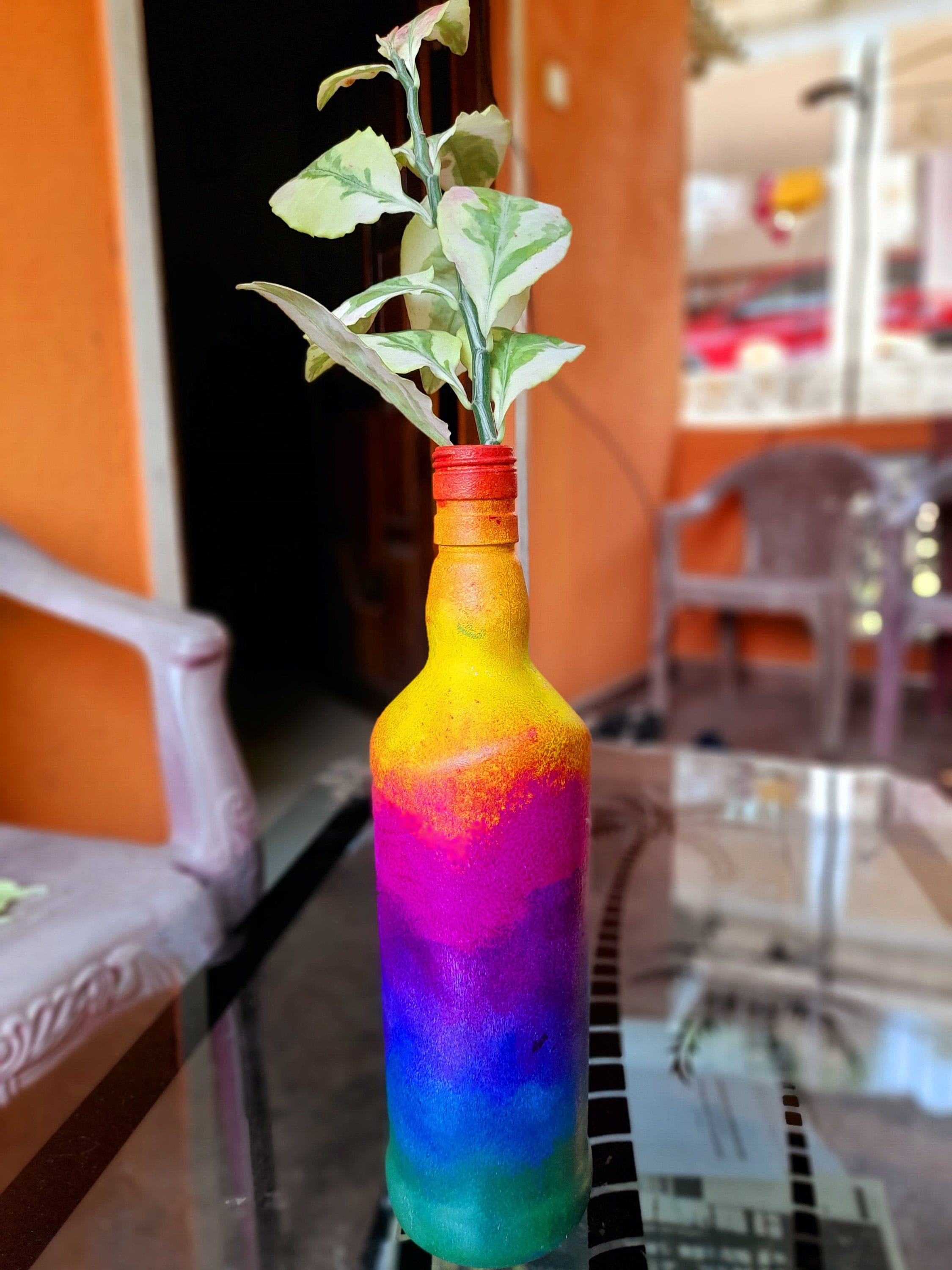Easy glass bottle painting deals