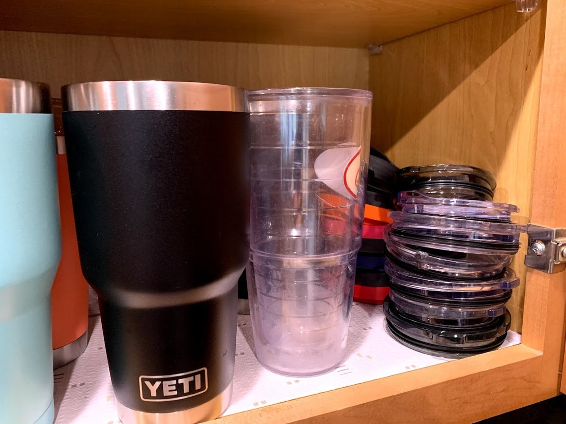 Yeti Lid Organizer Tumbler Lid Organizer Kitchen Lid Storage Etsy