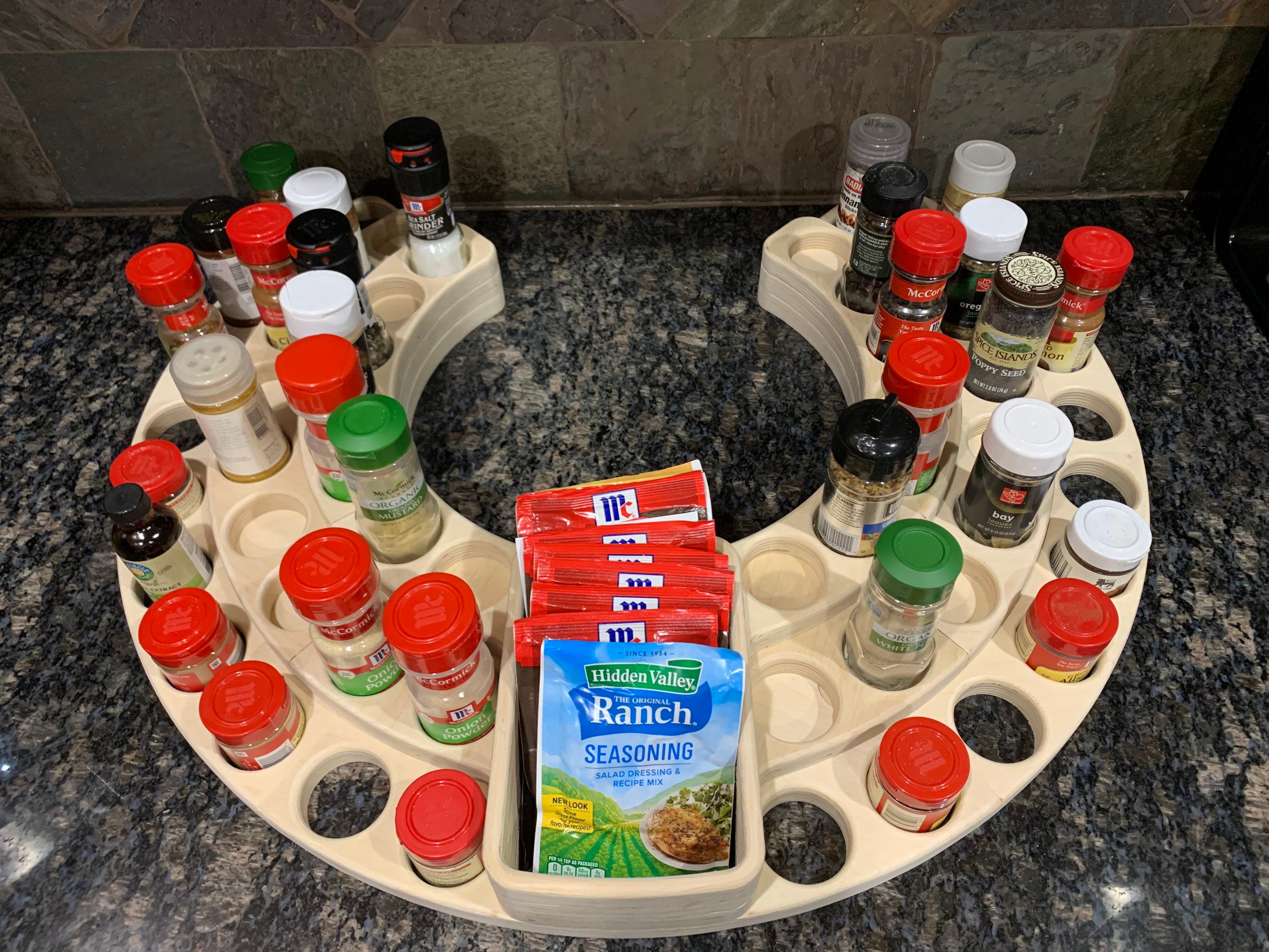 Smart Suzan Organizer Lazy Susan Organizer Corner Etsy